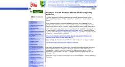 Desktop Screenshot of bip.kosakowo.pl