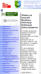 Mobile Screenshot of bip.kosakowo.pl